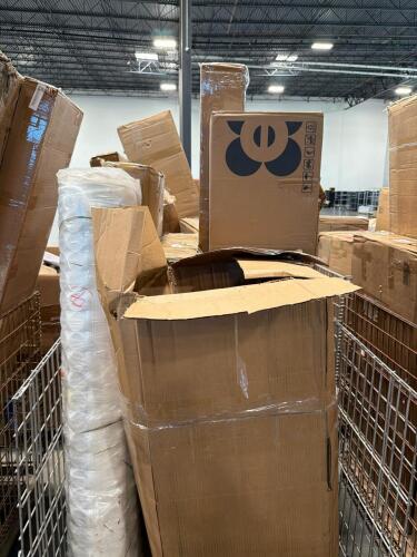 Rolled mattress, griddle parts, rolled mattress, five-shelf bookcase, and more