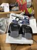 Industrial and automotive items, Monroe struts, work gloves, tire, straps, bow shackle, 216 piece set, terrain tough extreme, delta grab bar, pyramid power supply, duralast item, balance beads, Kwikset deadbolt, home fish, sledgehammer, delta item and mor - 2