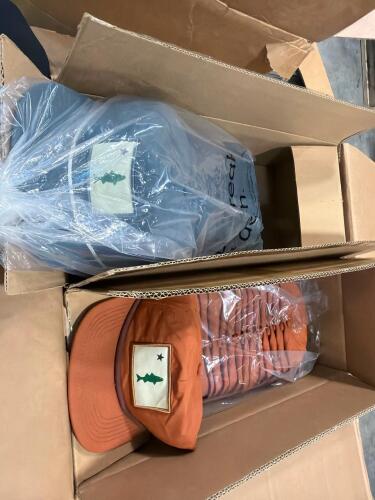 Approximately 100 Old Maine Outfitters Hats