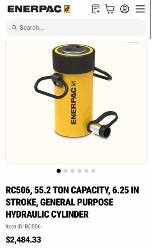 Enerpac Hydraulic Ram RC506