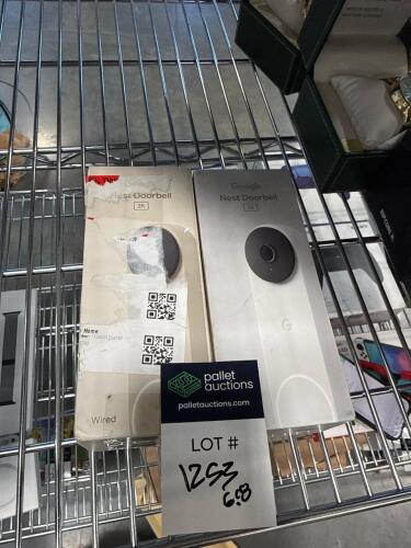 2 Google Nest doorbells