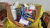 Big box store in a box including but not limited to Tide pods, Cascade, hose, Ziploc, Dawn, Clorox, clothing, dog treats and much more