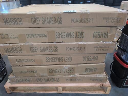 Shaker Cabinets Gray
