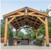 14x12 all cedar peak roof gazebo - 2