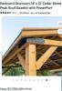 14x12 all cedar peak roof gazebo - 4