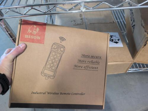 Bison industrial wireless remote control controller Q4 04 and lift product