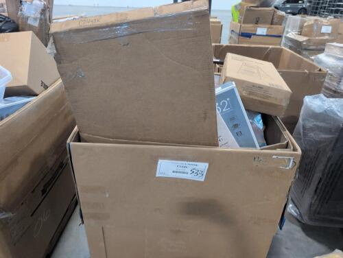 32" tv, floor sign, fans, mounting pole, dice throne, hanger, magazines, and more