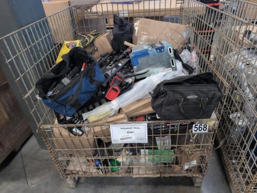 Industrial/automotive, tools, car parts, pro twist head screws, sockets, craftsman drills used, tool bags, car parts, brake rotors, & More