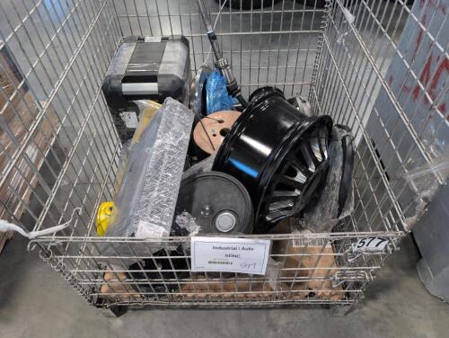 Industrial/automotive, rim, Hitachi motor piece, brake rotors, turbo charger, & More