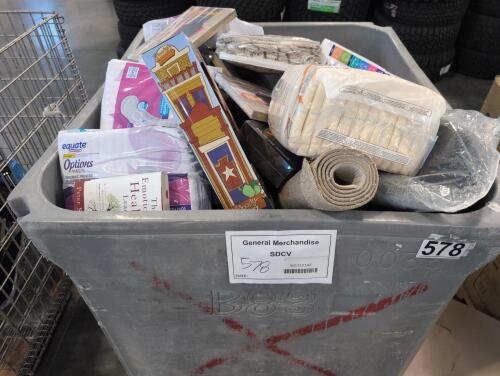 Multiple the emotionally healthy leader books, towels, paper rolls, privacy netting, the bad guys books, BETY SAAR books, toilet seat, toy car, blanket, pool canopy, Hydro flask, & More