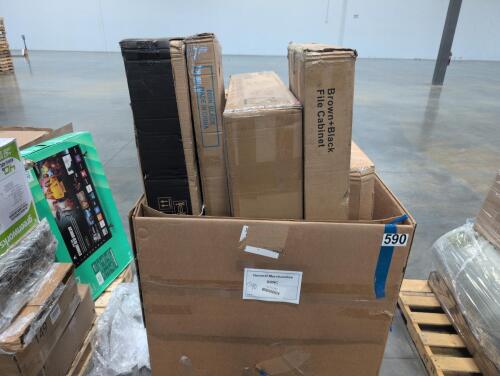 KETR deck box, CHAISE, LG 50 inch TV, ATV cargo rack, & More