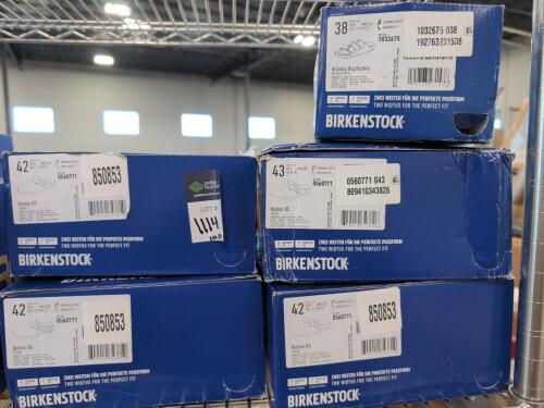 5 pairs of Birkenstocks