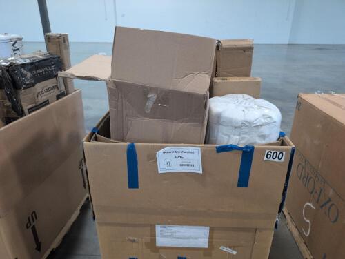 Aluminum foil, fiberglass, fender part, electronic lock gun safe, rolled mattress, and more