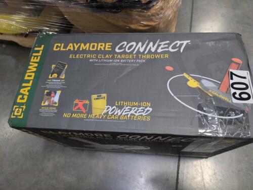 claymore connect electric clay target thrower