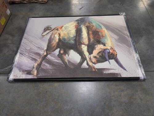 Large piece of art Bull