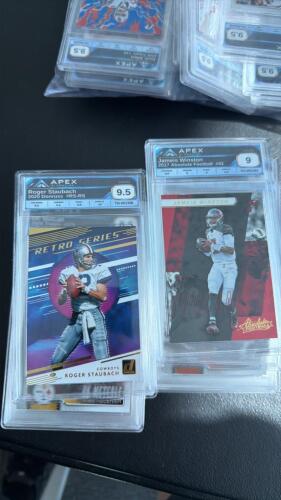 NFL graded slabs