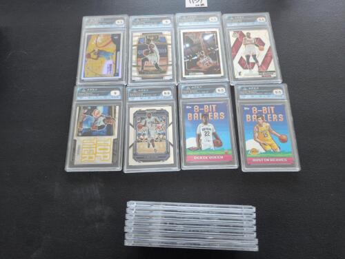 misc graded slabs. 14 units
