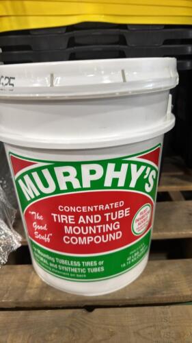 Storage bins, Murphy's tire& tube mounting compound and more