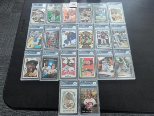 17 graded slabs