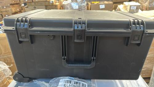 atv tires, pelican case and storage bins