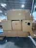 miscellaneous furniture and car parts