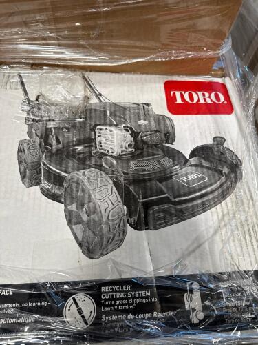 Toro lawn mower, ceiling fan, home desk chair, bestway hot tub and more