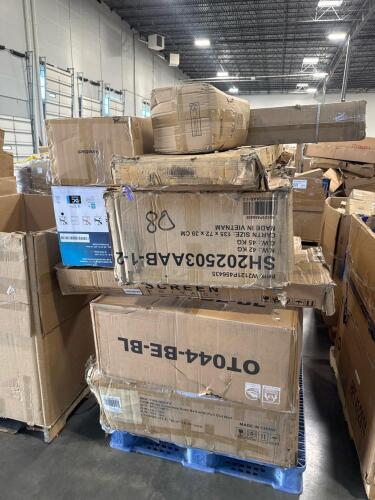 miscellaneous furniture, sofa bed with pull out, ceiling fan and more