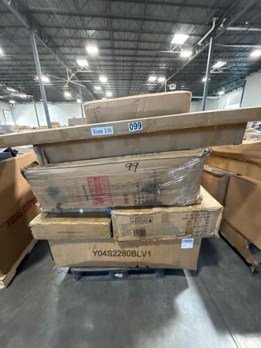 miscellaneous furniture, sofa, cornhole set, mattresses and more