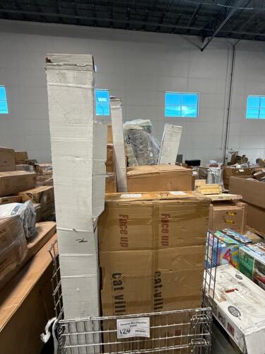 rolled mattress, bed frame, metal cabinet? And more