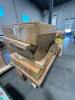 treadmill, 40-in 16 panel dog playpen, sofa, and rolled mattresses - 3