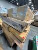 treadmill, 40-in 16 panel dog playpen, sofa, and rolled mattresses - 4