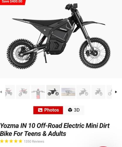 yozma in10 e-bike in Black