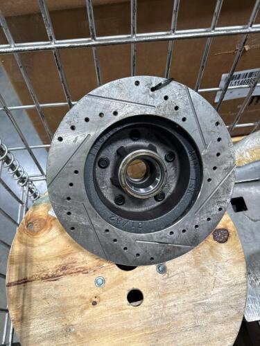 anvil, auger item, large wheel rim, cabling, metal parts, and more
