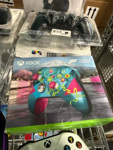 Playstation and Xbox gaming controllers, headphones and more