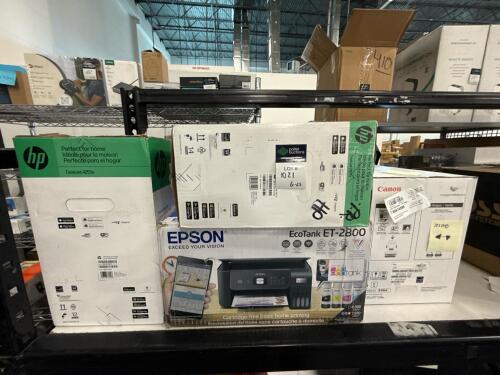 Canon image formula r50, 2 HP printers, Epson printer