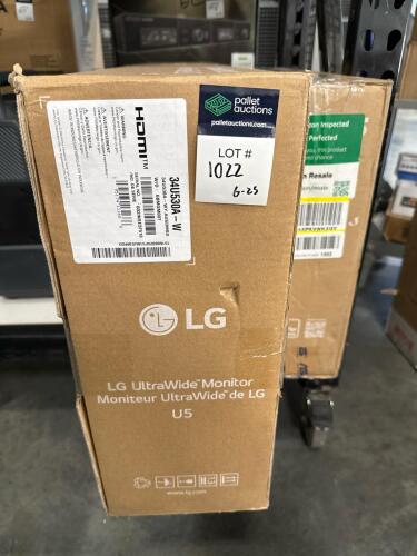 lg ultra wide monitor and asus monitor