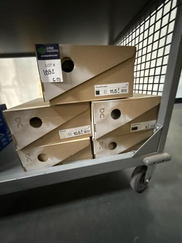 five pair of on shoes