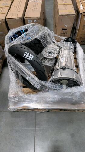 industrial and automotive items, motorcycle tire, wheel rim, Mercedes-Benz automatic transmission?