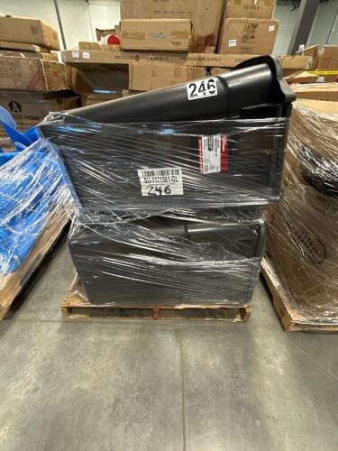 garbage cans, mattress, tire and more