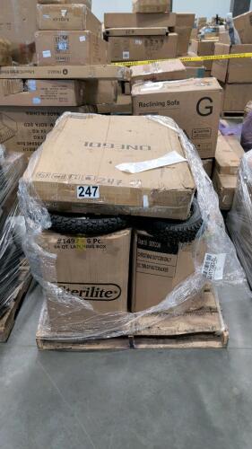 sterilite 64 quart latching box, Christmas DIY nutcracker, small tires and more