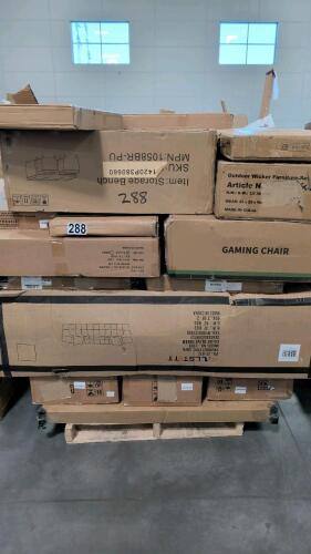 Storage bench, couch, gaming chairs, outdoor wicker furniture and more