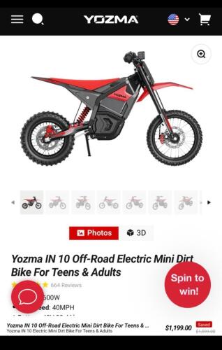 Yozma in10 red E-Bike