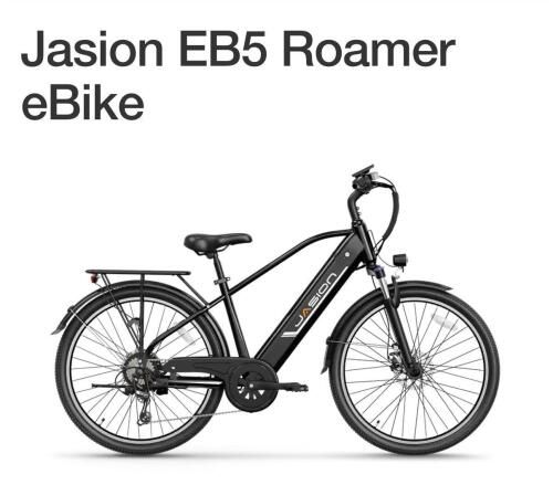Jasion EB5 Roamer Black E-Bike