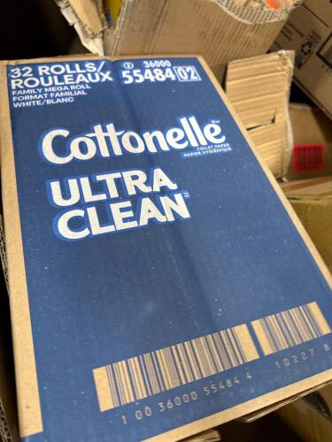One pool, toilet paper, paper towels, artificial plants and more