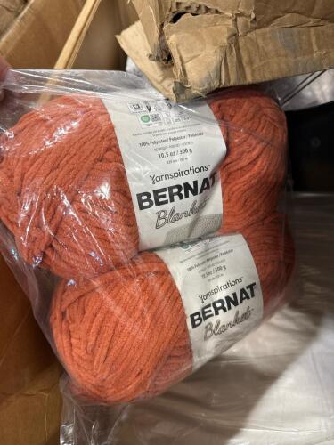 Max light, rug pad, organizer bin, flower pot, yarn, and more