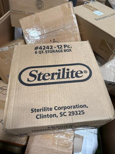 sterilite 6-quart storage boxes, and more