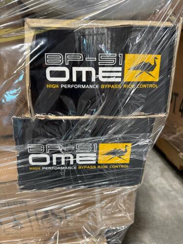 black chair, bp-51 ome high performance bypass ride controls, rolled mattress, and more