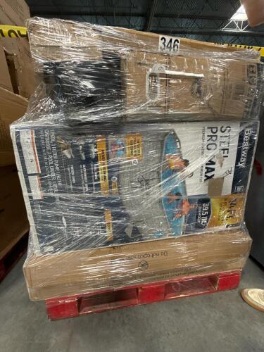 best way steel promax pool, super deker Pro to panel, 100 square feet of shape and more
