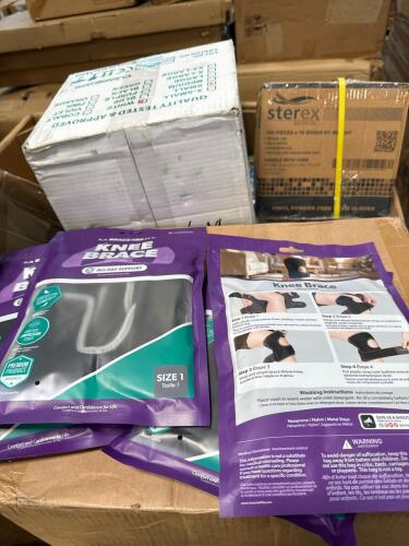 Invictus hose, rev. a shelf, clean guard, sloosh water slide, braceability knee braces and more