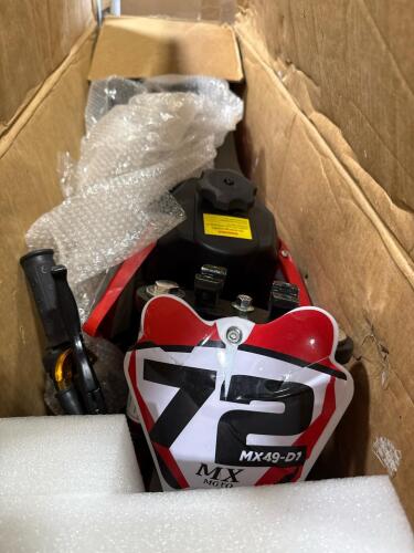 MX 49-D1 moto mini gas bike red